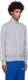 Palm Angels Grey Polyester Track Jacket