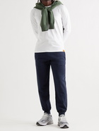 ASPESI - Tapered Cotton, Cashmere and Wool-Blend Sweatpants - Blue - IT 46