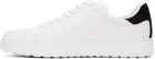 Salvatore Ferragamo White Gancini Number Sneakers