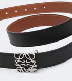 Loewe Anagram reversible leather belt