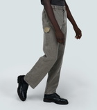 Nanushka - Bil linen denim-look pants