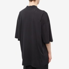 Balenciaga Men's Free Styling Tips T-Shirt in Washed Black/White