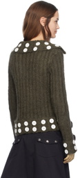 Chopova Lowena Gray Starboard Cardigan