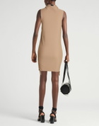Courrèges Womens Mini dress Camel