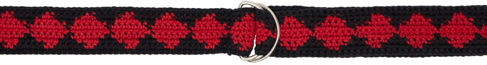 Gimaguas Black & Red Rombo Belt