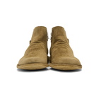 Officine Creative Brown Suede Standard 16 Boots