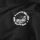 END. Coastal Board Wax Hoodie in Black