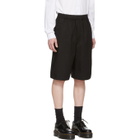 McQ Alexander McQueen Black Elasticized Shorts