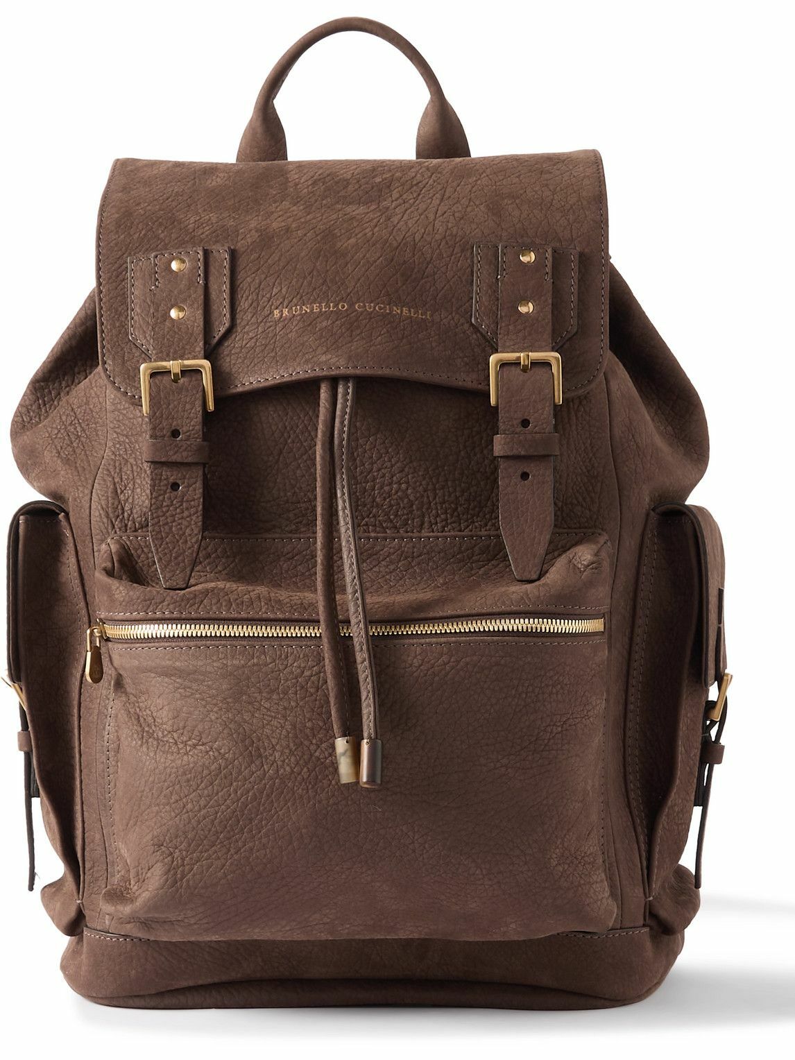Brunello Cucinelli - Nubuck Backpack Brunello Cucinelli