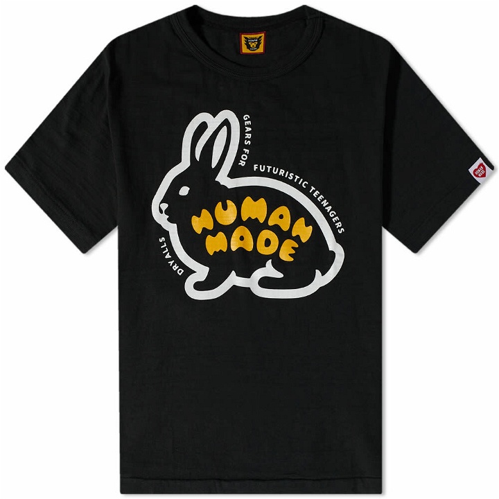 Photo: Human Made Men's Rabbit T-Shirt in Black