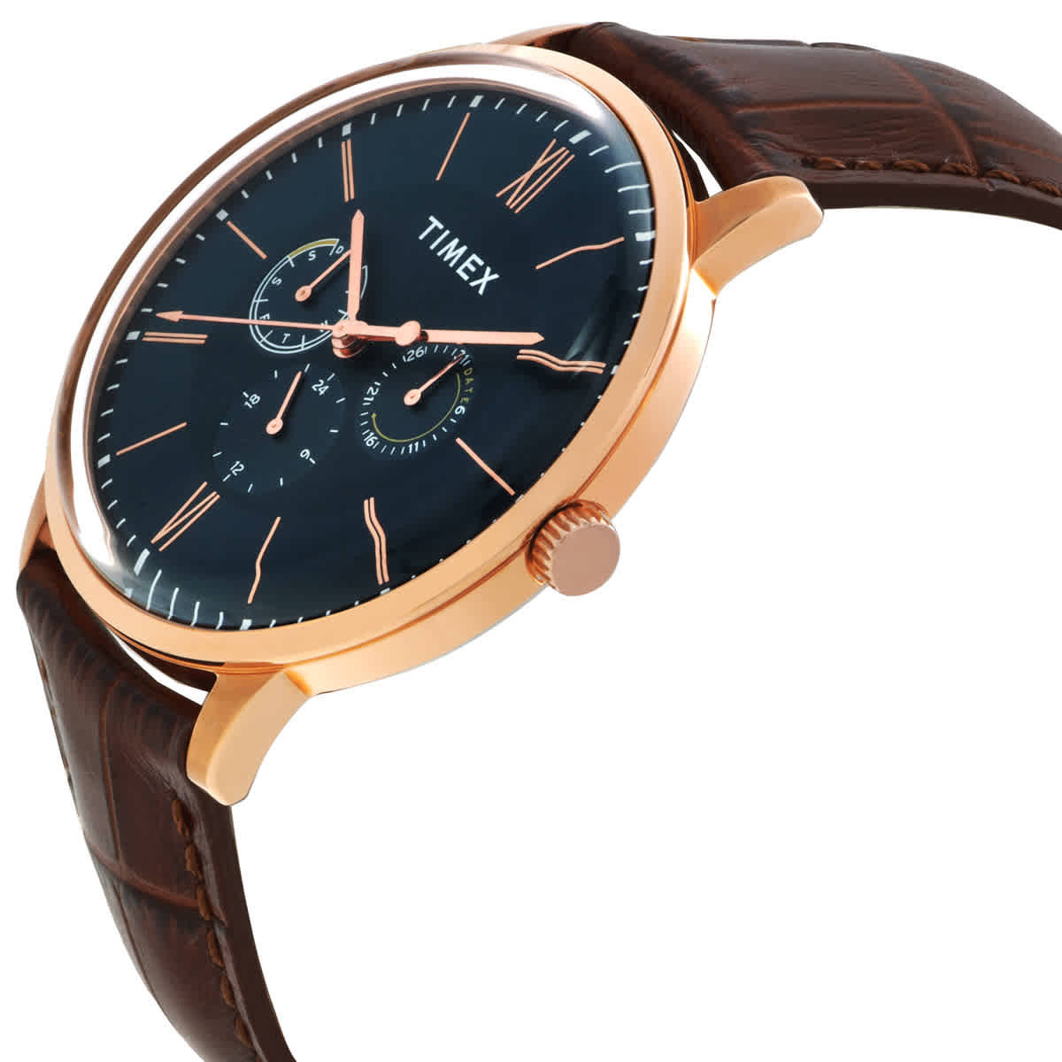 Timex Mk1 Quartz Blue Dial Mens Watch TW2T24100