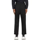 Neil Barrett Black Extra Low Trousers