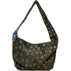 SC103 Khaki & Blue Record Messenger Bag