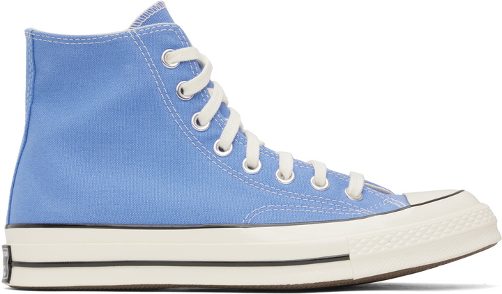 Photo: Converse Blue Chuck 70 High Top Sneakers