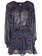 MARANT ETOILE - Noanne Printed Mini Dress