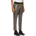 Rhude Grey Pinstripe Trousers