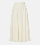 Ralph Lauren Collection Kenzie wool-blend midi skirt