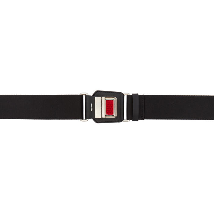 Photo: Maison Margiela Black Buckle Belt 