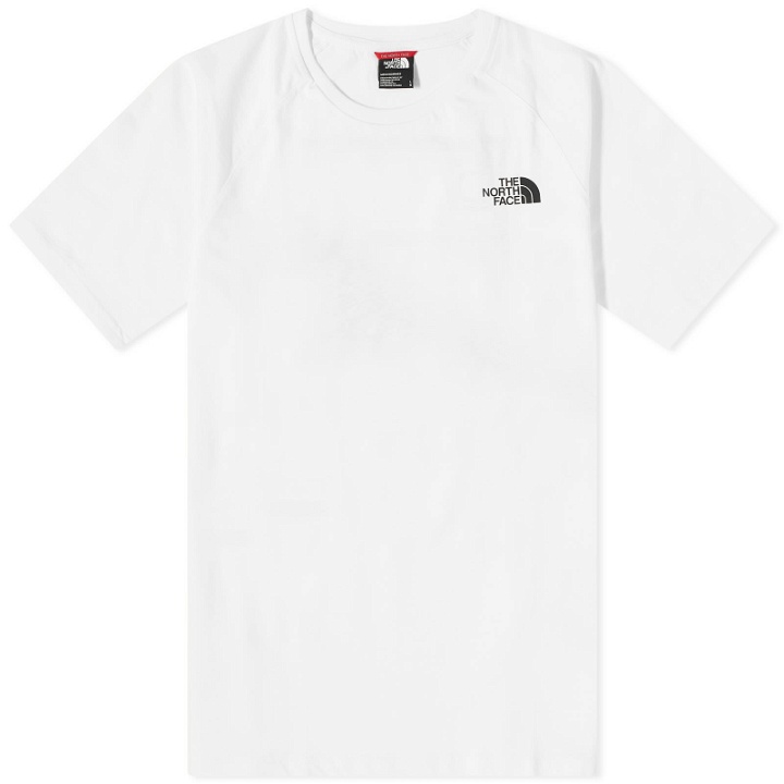Photo: The North Face Men's North Faces T-Shirt in Tnf White/Almond Butter