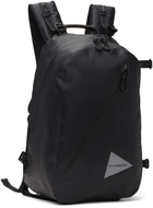 and wander Black Waterproof Daypack Backpack