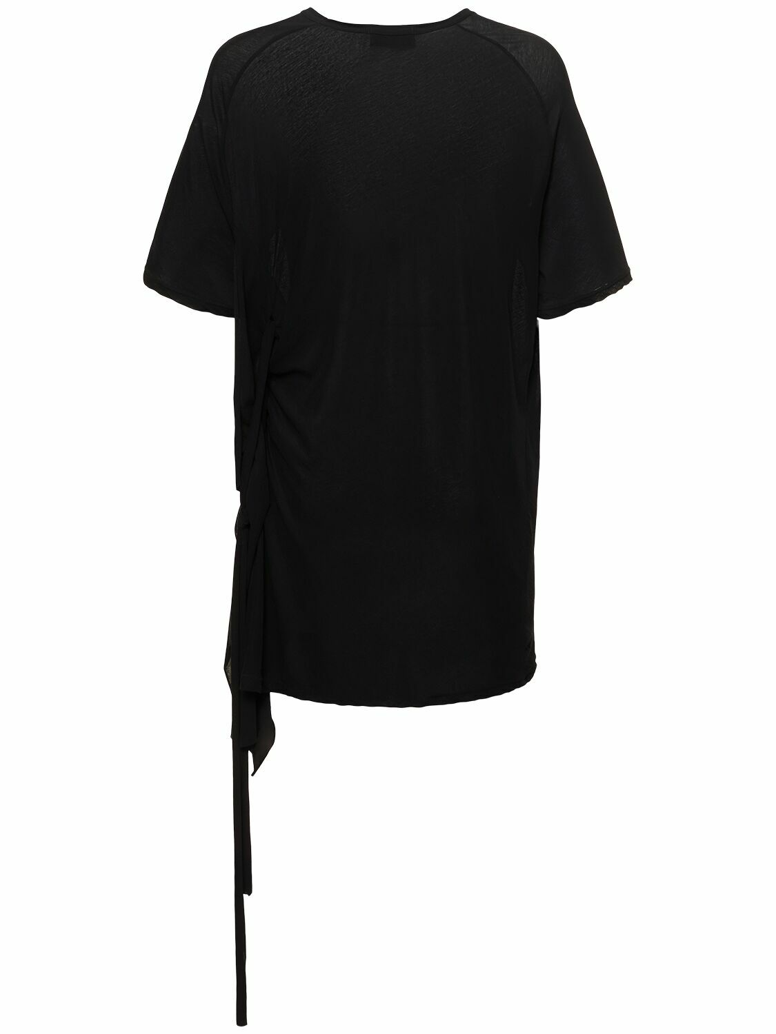 YOHJI YAMAMOTO Cotton Side String T-shirt Yohji Yamamoto