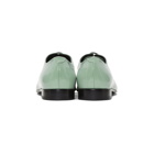 Haider Ackermann Green Classic Lace-Up Derby