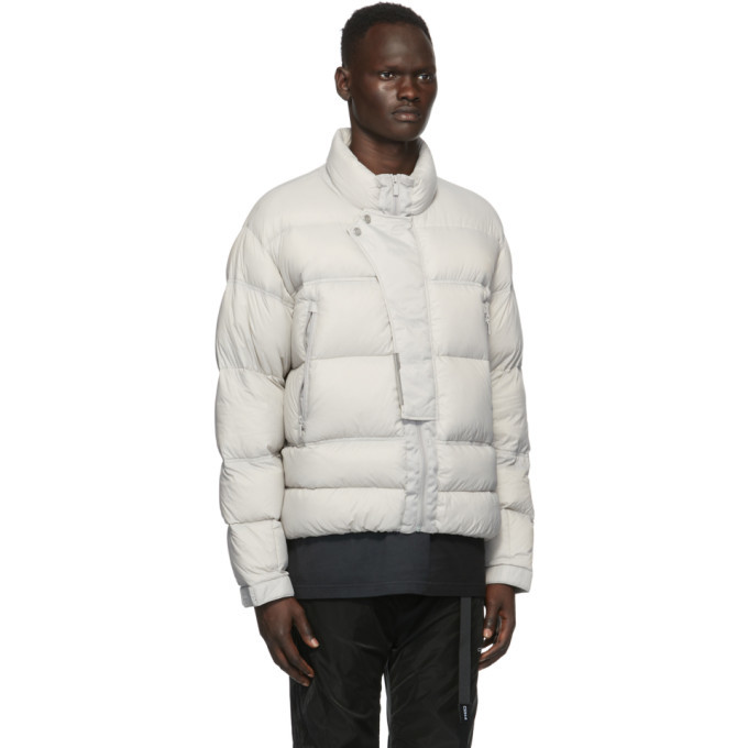 C2H4 Grey Down Puffer Jacket C2H4