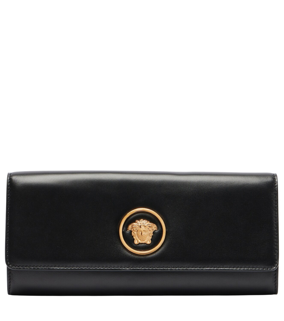 Versace - La Medusa leather wallet on chain Versace