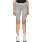 Nike Grey Sportswear Leg-A-See Bike Shorts
