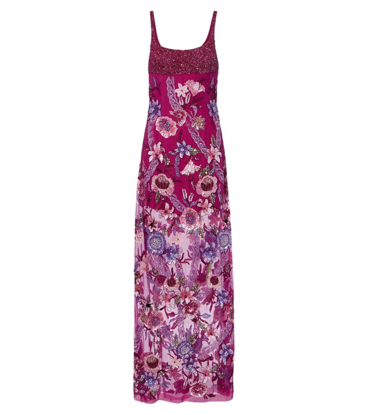 Photo: Là Fuori Mystical Garden embellished floral gown