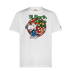 MC2 Saint Barth Man Cotton T-shirt With St. Barth Disco Club And Snoopy Print | Snoopy - Peanuts Special Edition