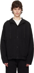 CASEY CASEY Black Worker Hoodie