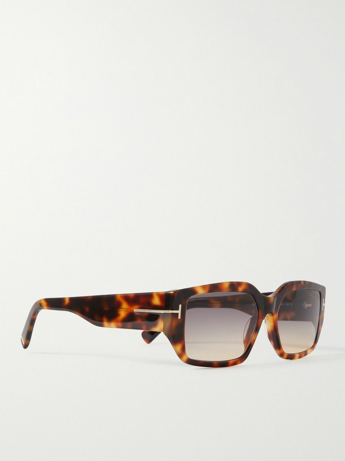 Tom Ford Square Frame Tortoiseshell Acetate Sunglasses Tom Ford