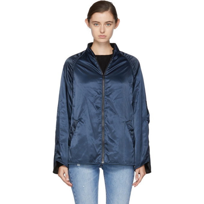 6397 Navy Liquid Jacket