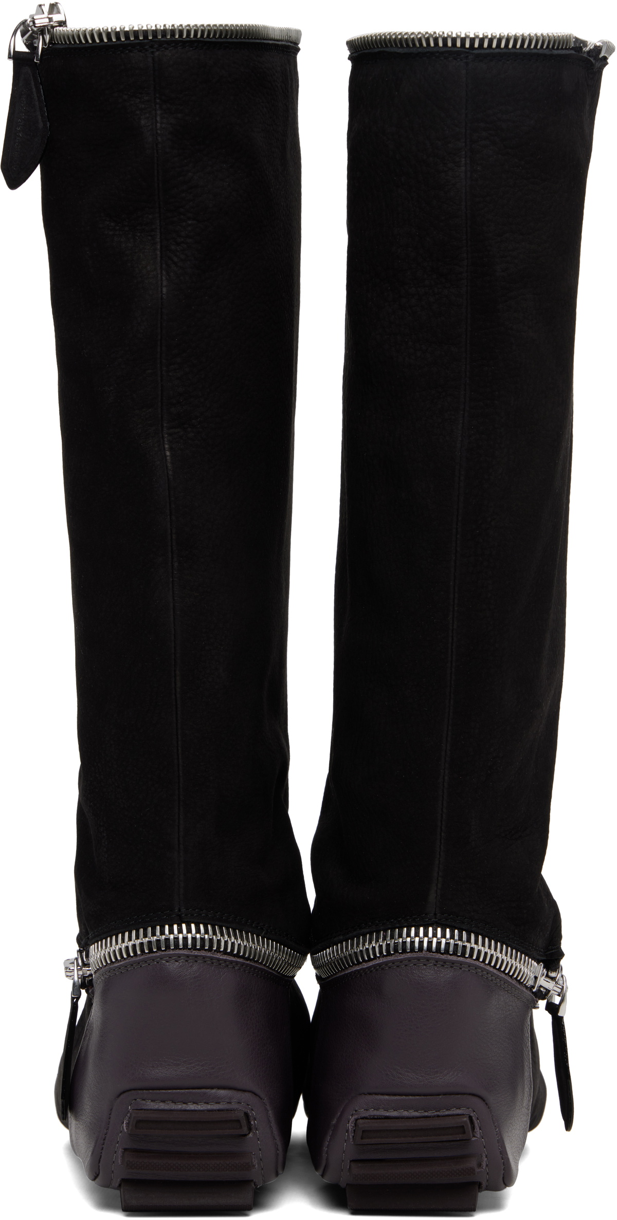 Kiko Kostadinov Black Modular Driving Boots