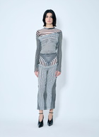Jean Paul Gaultier Double-Layer Mesh Bodysuit