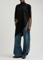 Alaïa Petal Barrel-leg Jeans Denim