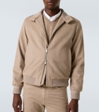 Zegna Cashmere bomber jacket