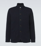 Eleventy Wool and cashmere-blend cardigan