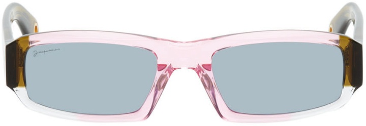 Photo: Jacquemus Pink 'Les Lunettes Altu' Sunglasses