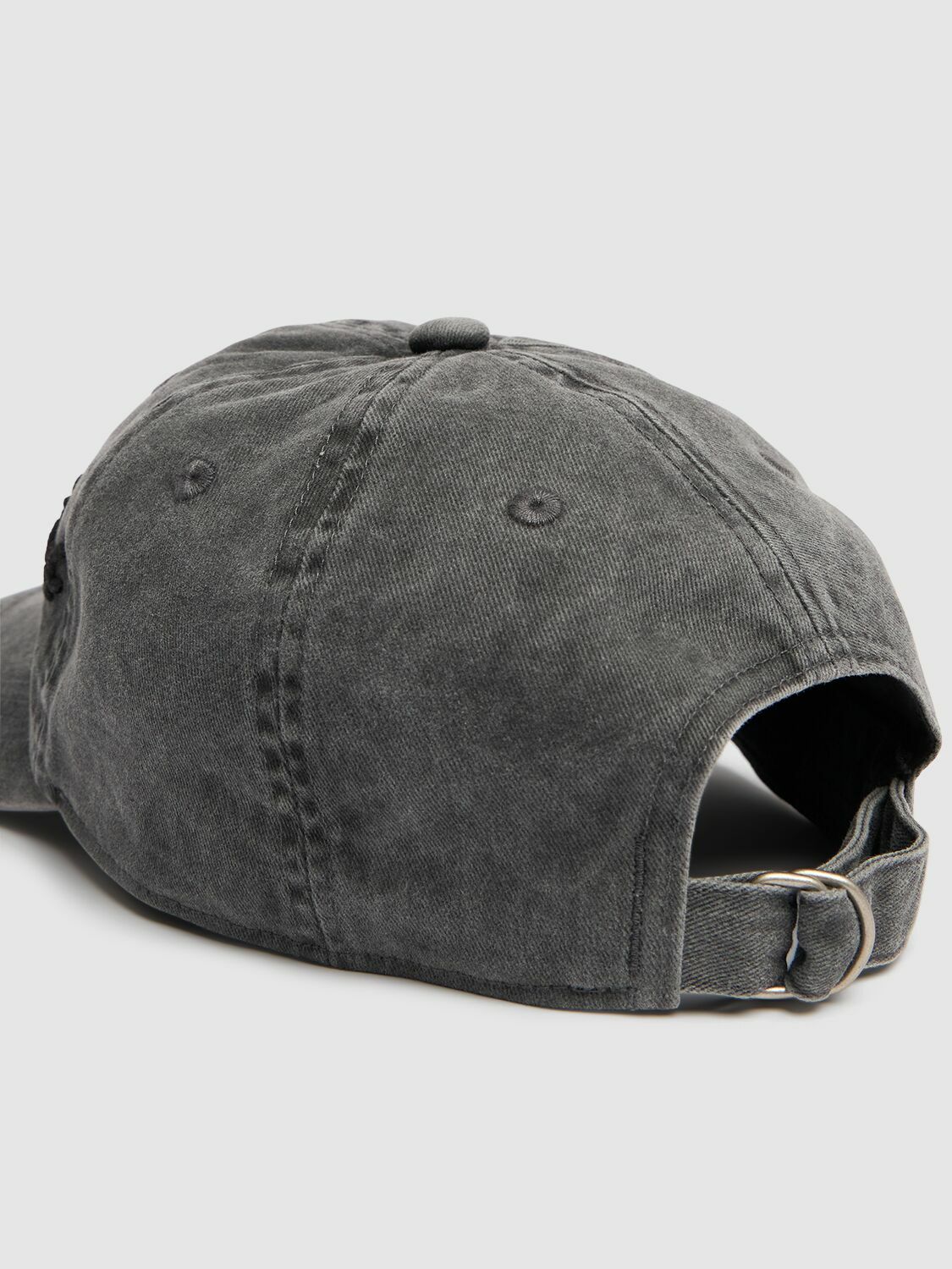 キャップ Acne Studios Carliy Cap - Acne Studios - Cotton - Khaki Acne Studios Men's Carliyt Side Logo Cap in Khaki Beige Acne