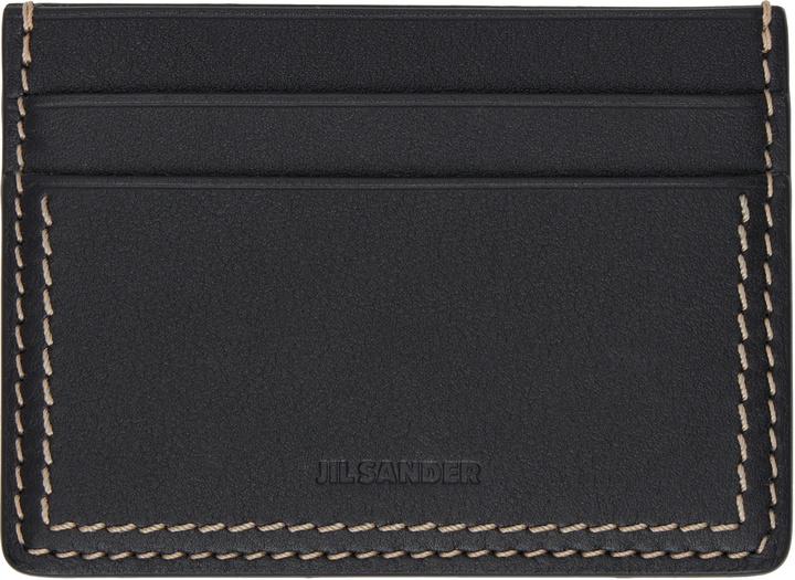 Photo: Jil Sander Black Credit Card Holder