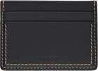 Jil Sander Black Credit Card Holder