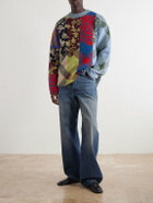 Dries Van Noten - Patchwork Wool-Blend Sweater - Multi