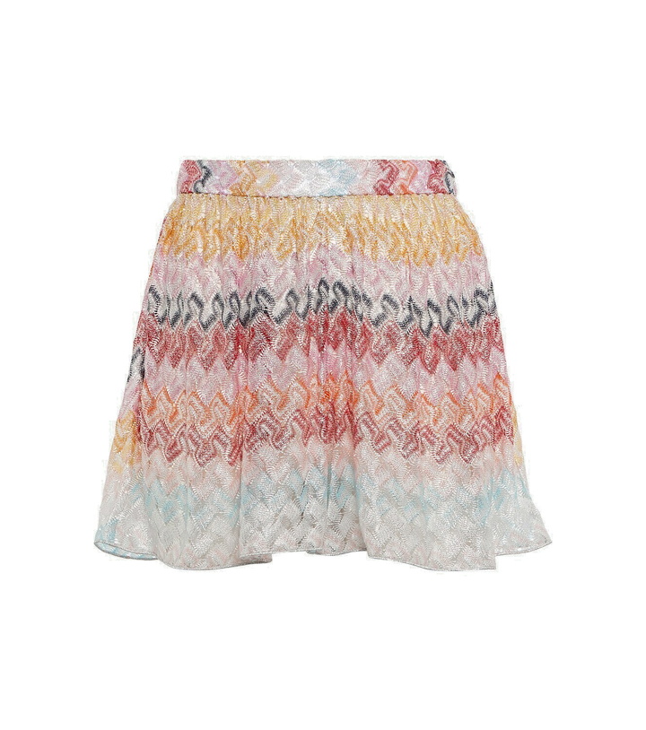 Photo: Missoni Mare Zig-zag knit shorts
