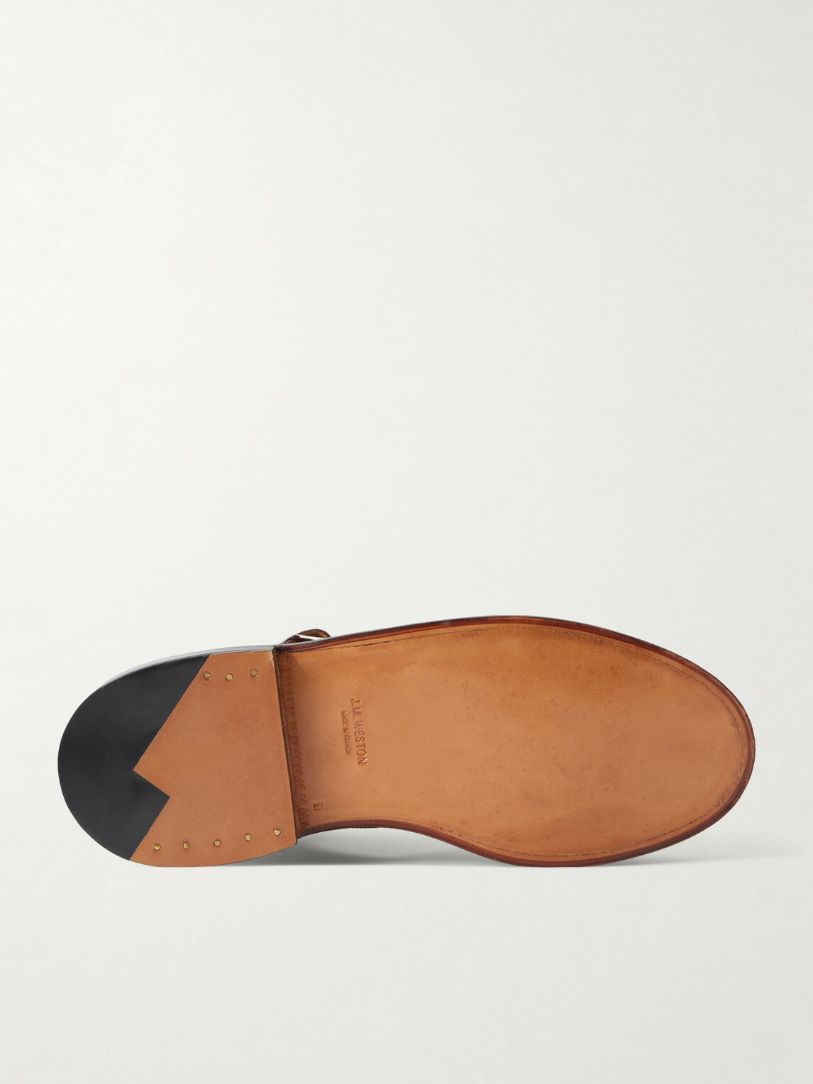 J.M. Weston - Salomé Leather Mary Jane Sandals - Brown