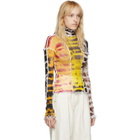 ASAI SSENSE Exclusive Black and Orange Hot Wok Turtleneck