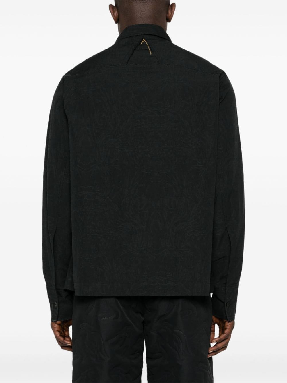 AIREI - Jacquard Zip Shirt Woven