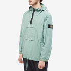 Stone Island Men's Smock Pocket Hooded Overshirt in Sage