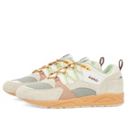 Karhu Men's Fusion 2.0 Sneaker in Turtledove/Shadow Lime